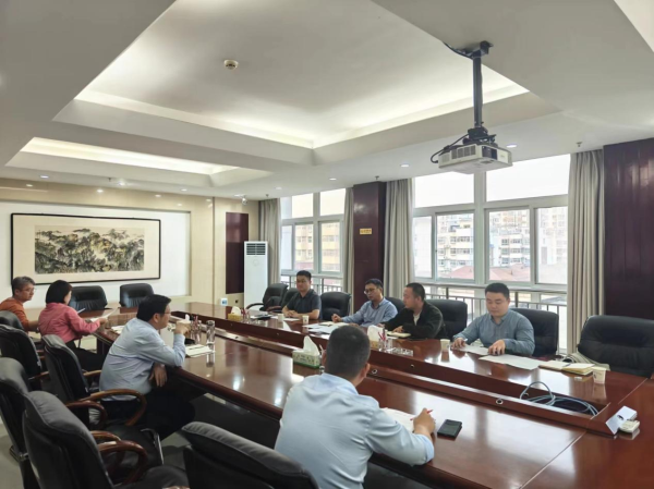 国资集团领导与高新区管委会开展深化合作座谈会